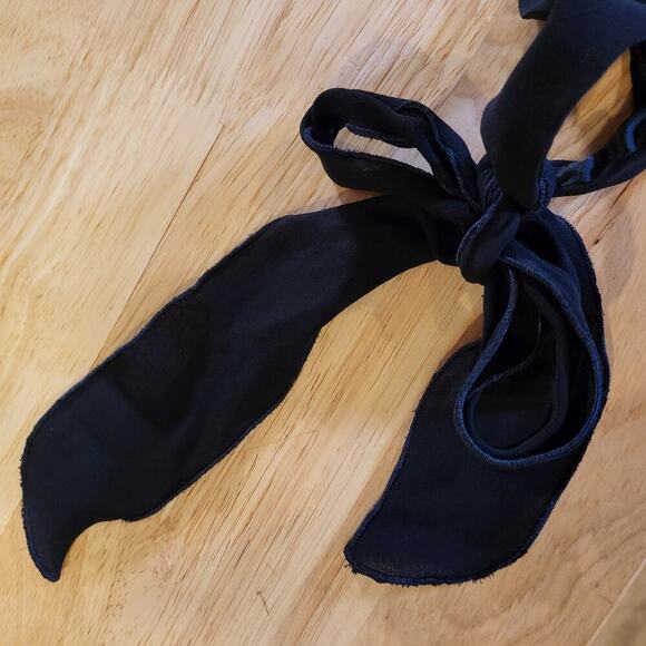 Valentino Red Crepe de Chine 38" Long 16" P2P 14" Waist 17" Hips - Picture 9 of 10